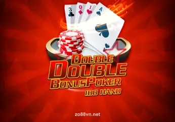 zo88 Double Double Bonus Poker 100 Hand